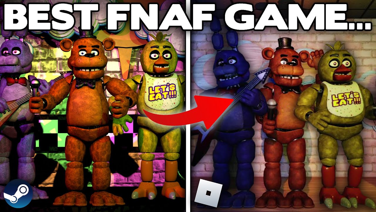 This is absolutly the Best FNAF Roblox horror game #fyp #robloxfyp