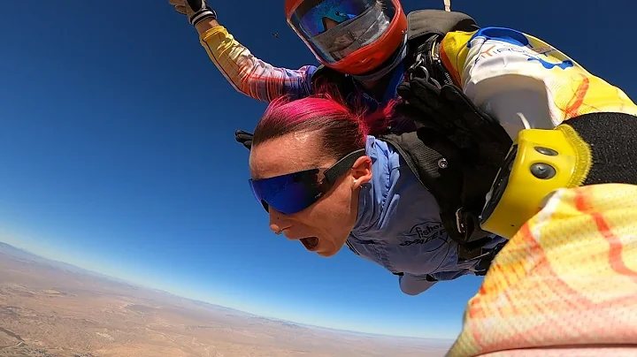 Shana Ruiz-Harvey - Tandem Skydive in Las Vegas at...