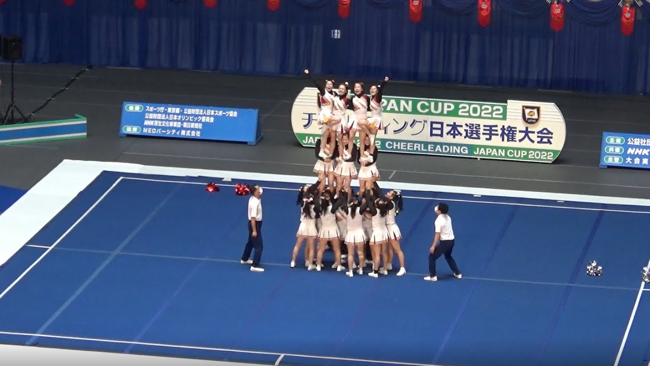 桜美林大学 THREE NAILS CROWNS 自由演技競技DIVISION1 大学部門