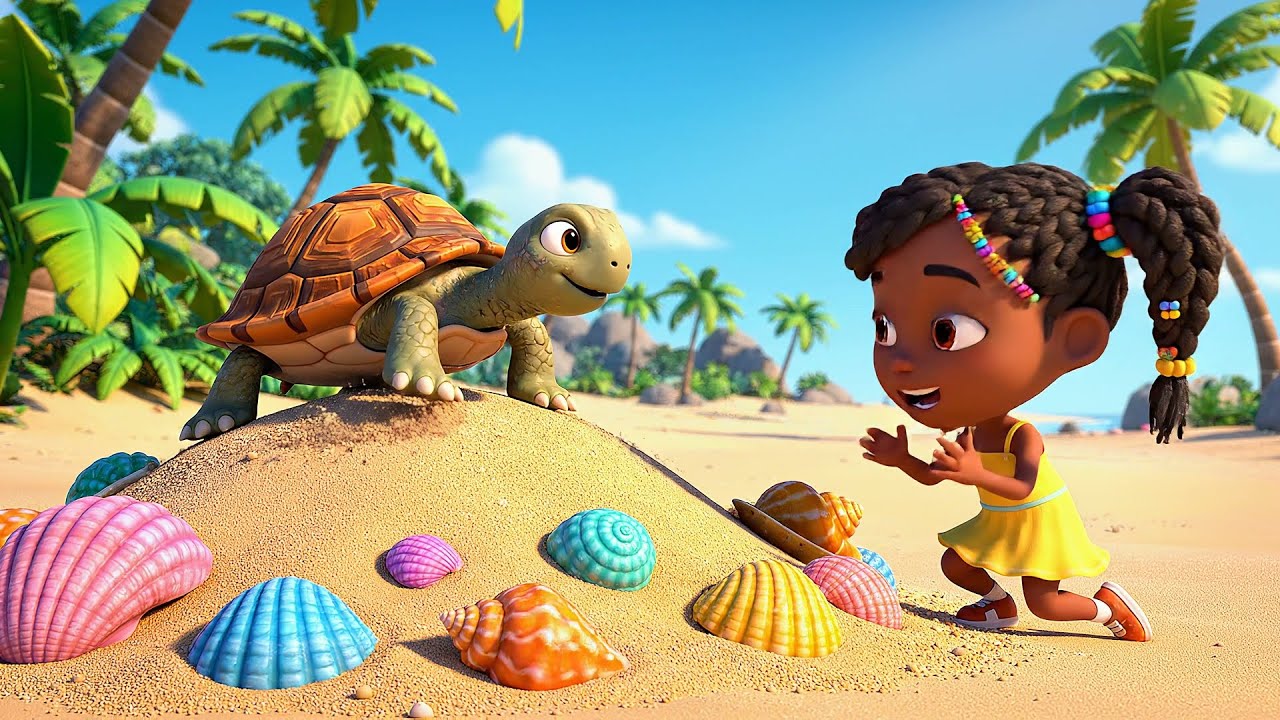 Minecraft Una Pequeña Tortuga Escondida Bajo la Arena | Canciones Infantiles y Rimas para Niños