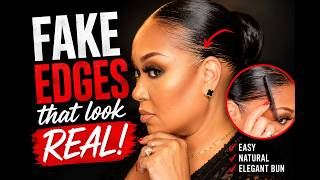 Fake Edges That Actually Look Real on Thin Hair