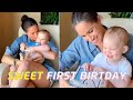 Meghan reads to Archie as Harry quacks like duck in sweet 1st birthday