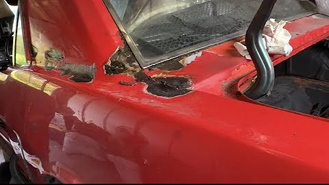 65 Mustang Rear/Trunk Rust Investigation (And some temporary rust treatment)