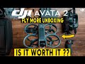 Dji avata 2 unboxing  fly more combo 3 battery