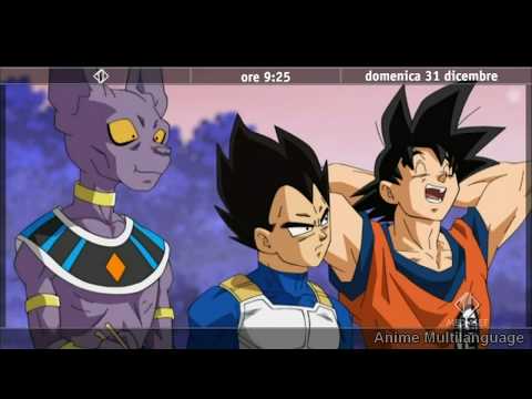 Dragon Ball Super in 1° Tv su Italia1