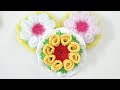 수세미뜨기/ 달팽이꽃수세미  Crochet  flower dish scrubby