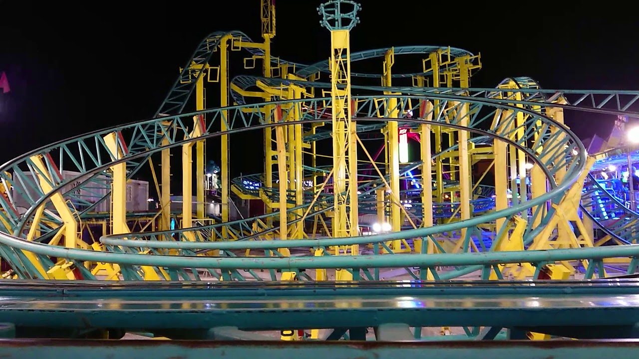 Montaña rusa Jet Star feria de guadix 2017