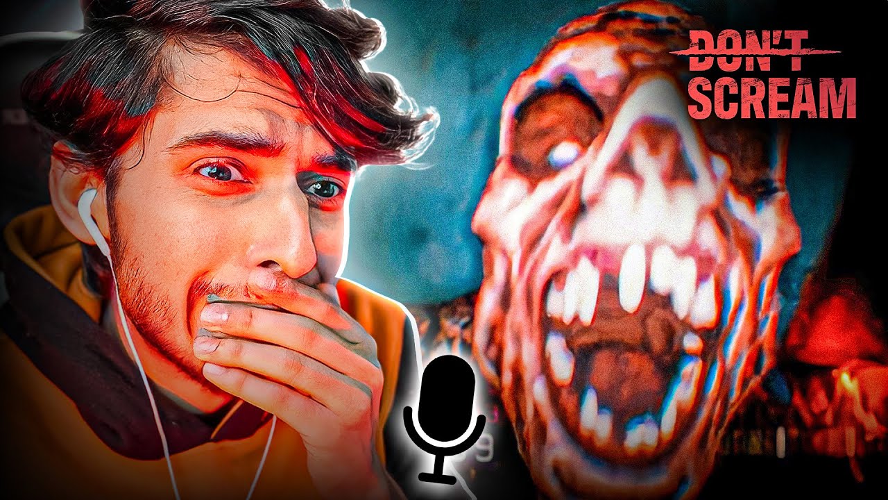 If I Scream, The Game Restarts! | Don't Scream Horror Game