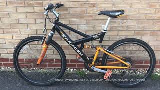 Serial number on a bicycle/bike/cycle - where is it?