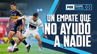 PUMAS 1-1 TIGRES, a draw that HELPED no one | Cuadro Titular