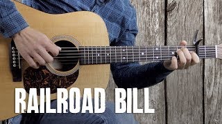 Video thumbnail of ""Railroad Bill" Guitar Lesson"