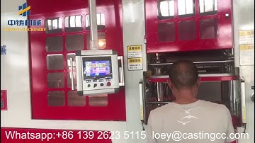 Fully automatic high-pressure green sand casting molding equipment for cast iron-Zoomzu