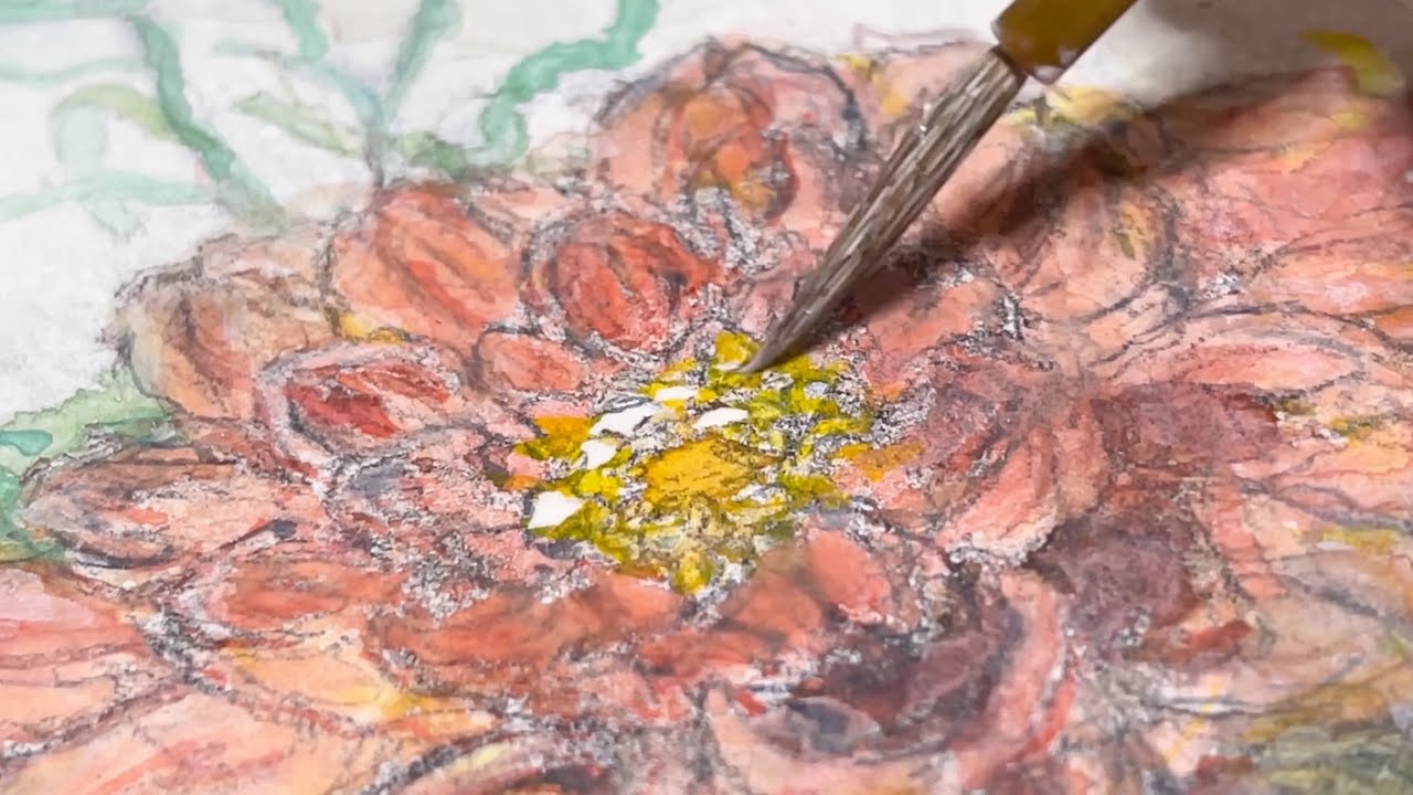 作品『花と女の子』♯3 - YouTube