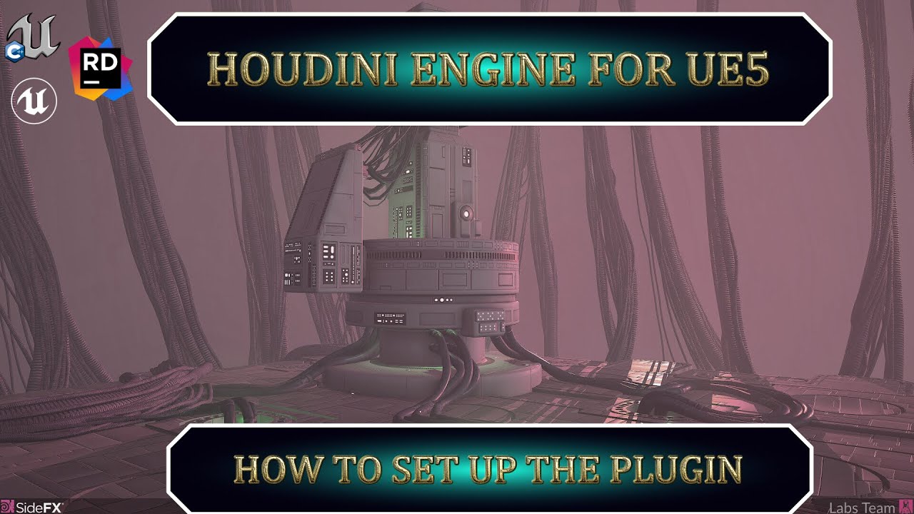 Houdini Engine For UE5 #sidefx #UE5 - YouTube