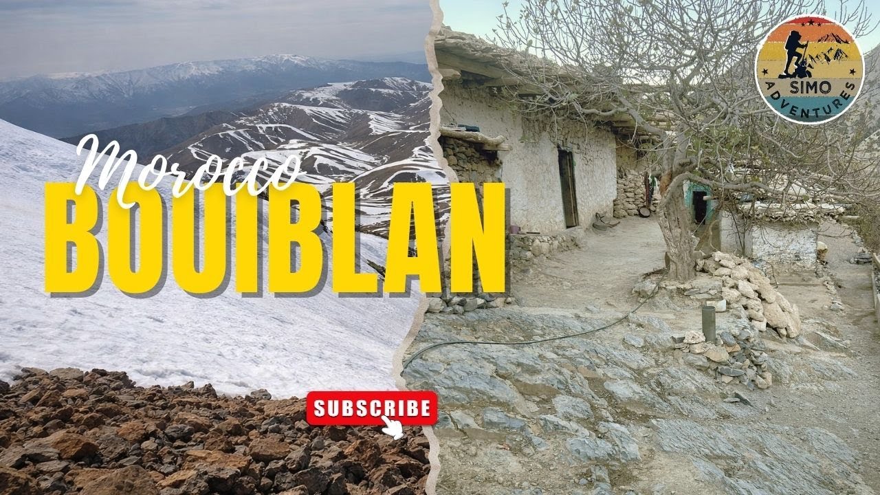 Silence of the MIDDLE ATLAS | Mount Bou Iblan Snow Trek (ASMR)