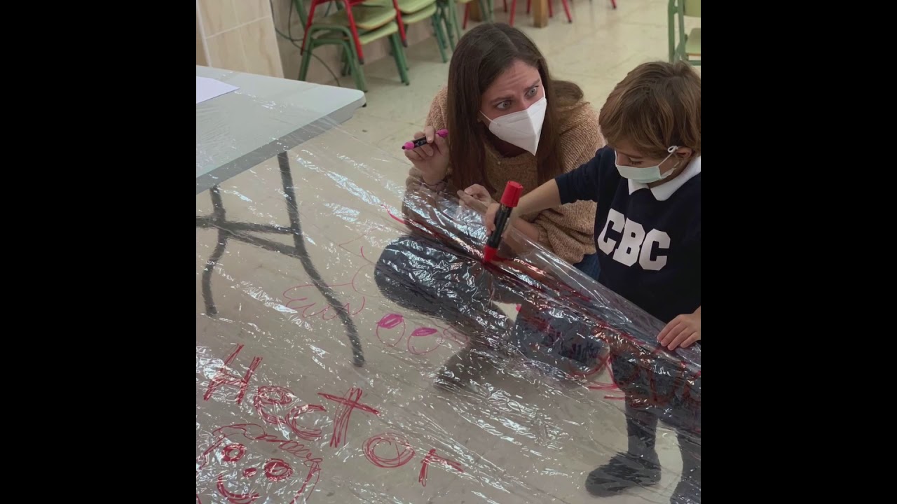 Artes Plásticas. Aula de conciliación. CEIP Nª Sª del Buen Consejo. Melilla. Todas participamos