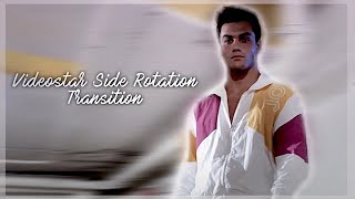 Videostar Corner Rotation Transition Tutorial