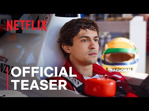 Netflix lança trailer de série sobre Ayrton Senna com piloto aos beijos com Xuxa