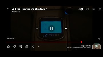 LG 5450 Startup And Shutdown+ External Display