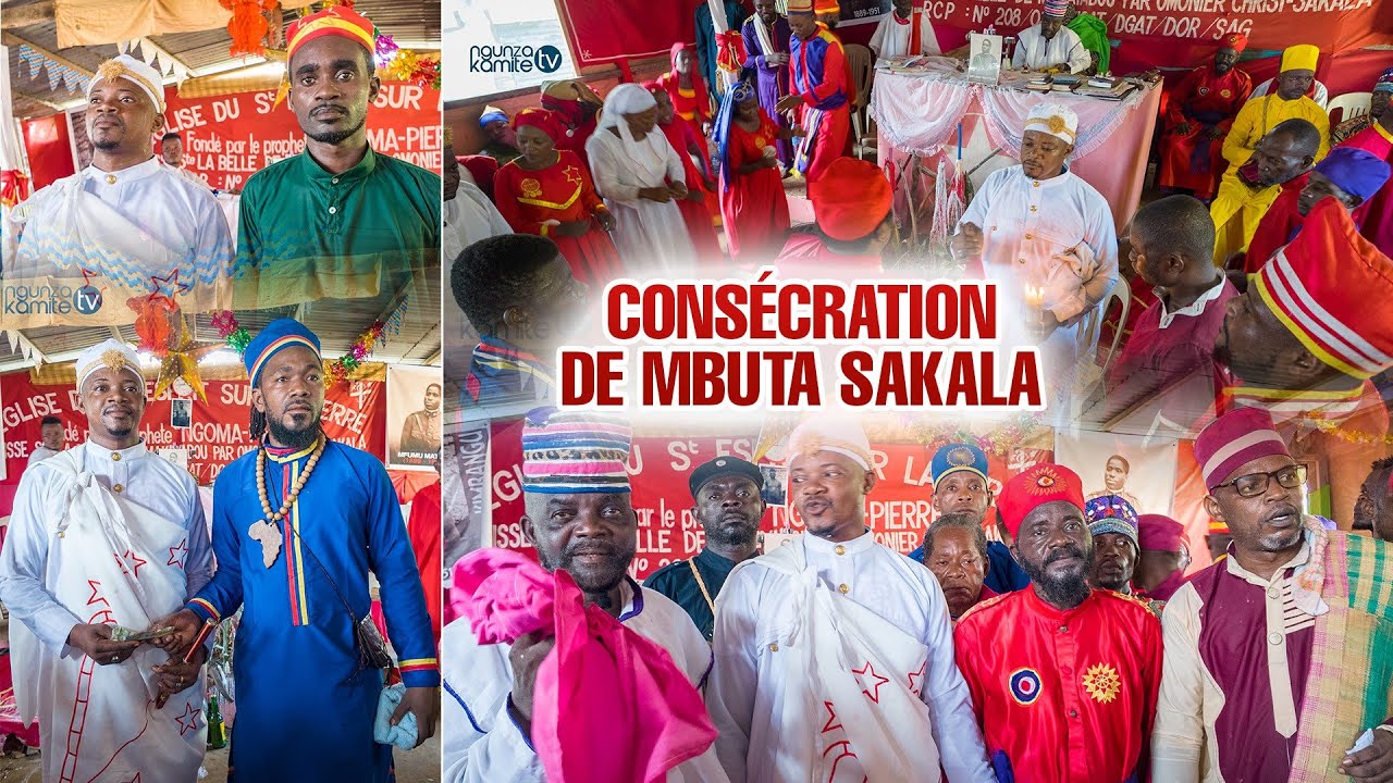 Crmonie de conscration de Mbuta Christ SAKALA  17 Mars 2024 