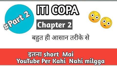 Computer Hardware Basic and Software Installation iti copa Chapter 2 [Part_2]