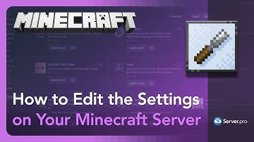 How to Edit Settings in Your Minecraft Server - Minecraft