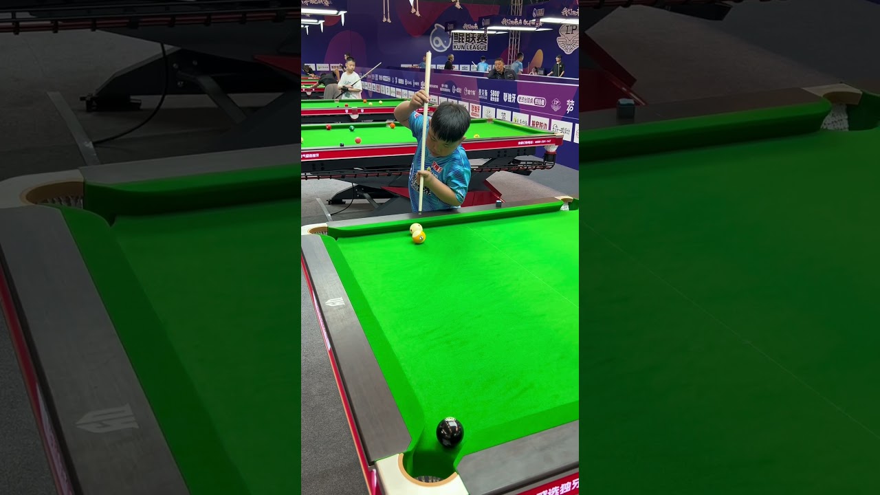 Unbelievable! 7-Year-Old Prodigy Pulls Off Insane Jump Shot to Win Snooker Match🎱❤🤯