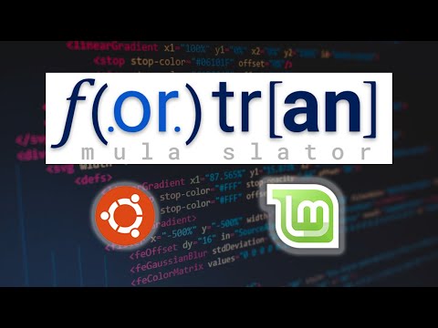 How to run Fortran 95 program on linux (Ubuntu/Mint) using gedit