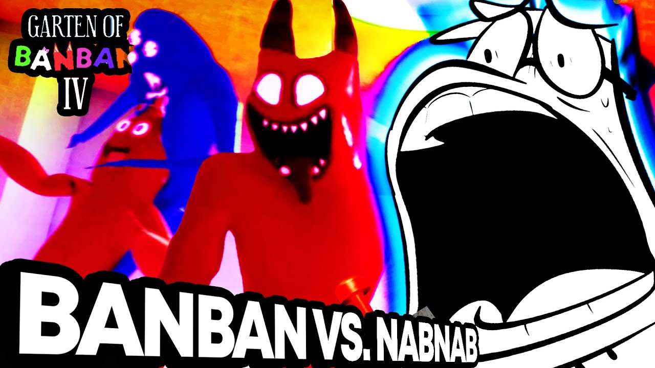 Banban Vs nabnab #fypシ #fyp #gartenofbanban4 #gartenofbanban