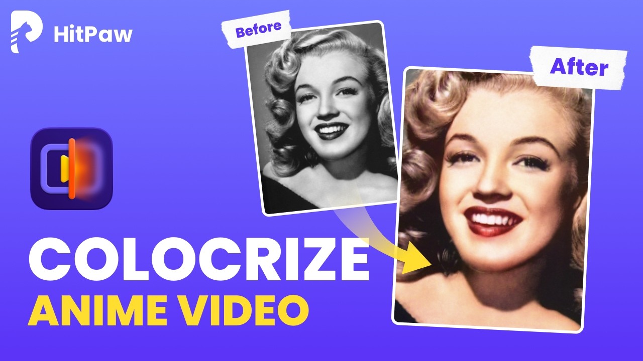 How to Colorize Black and White Videos to 4K with HitPaw VikPea | HitPaw VikPea Tutorial