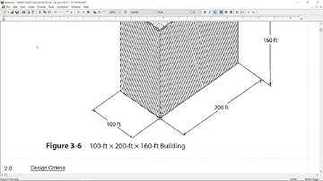 Component and Cladding Wind Load Calculation