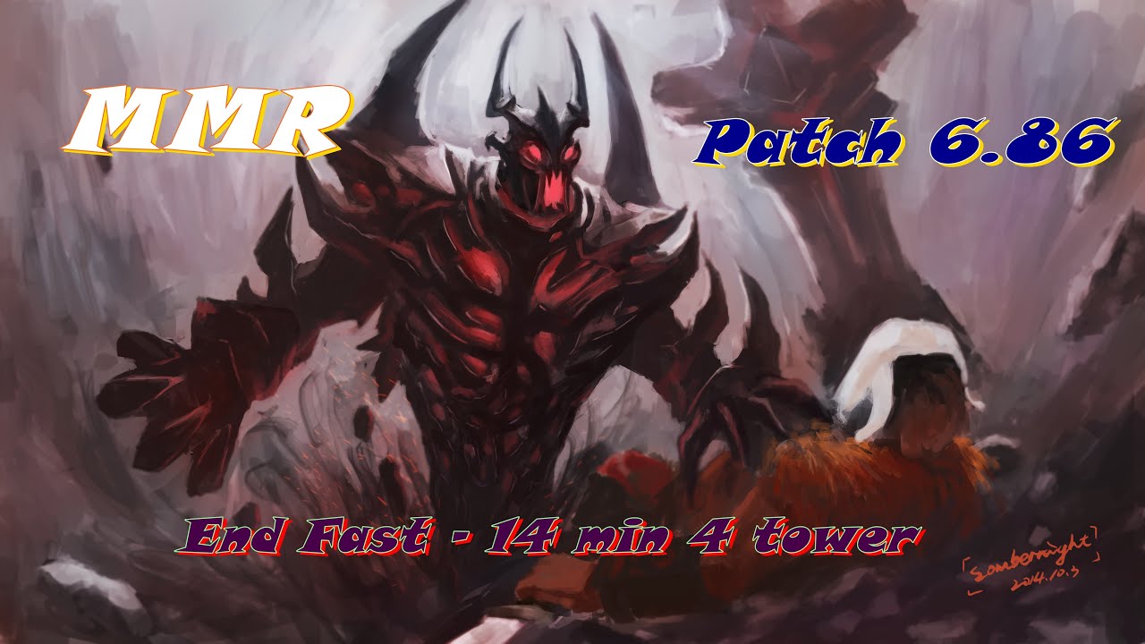 Download Dota 2 - Patch 6.86 : MMR - SAGSIG Play Shadow Fiend /End Fast - 14 min 4 tower - Kill 21/3/8