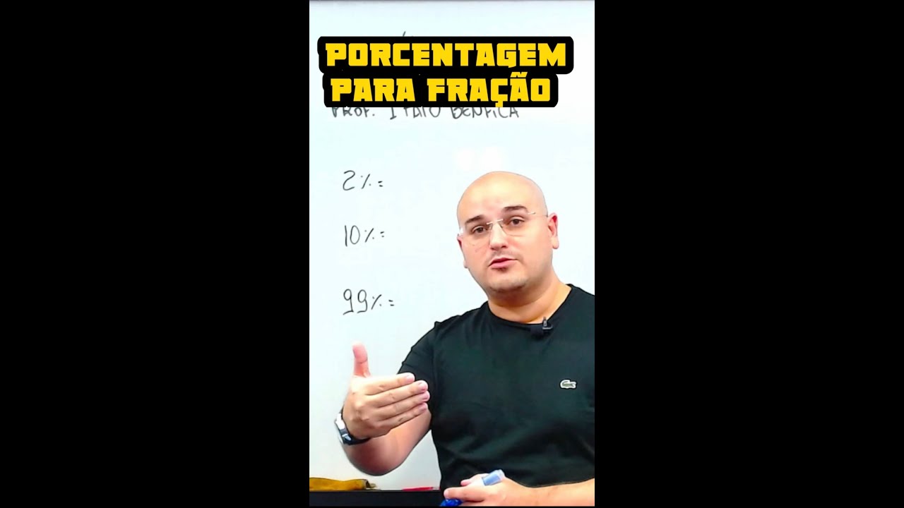 Transforme Fração em Porcentagem #fracaoemporcentagem #porcentagem #fo