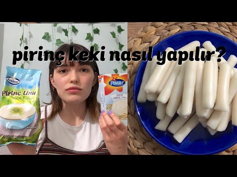 pirinç keki tarifi | pirinç keki nasıl yapılır?