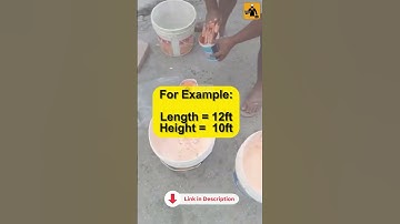 ✅ 𝐇𝐨𝐰 𝐭𝐨 𝐂𝐚𝐥𝐜𝐮𝐥𝐚𝐭𝐞 𝐏𝐚𝐢𝐧𝐭 𝐑𝐞𝐪𝐮𝐢𝐫𝐞𝐝 𝐅𝐨𝐫 𝐖𝐚𝐥𝐥  #viralshorts  #painting