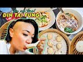 Dim Sum Time at Din Tai Fung in Costa Mesa, California! // MUKBANG! Dumplings, Soup, and Buns!