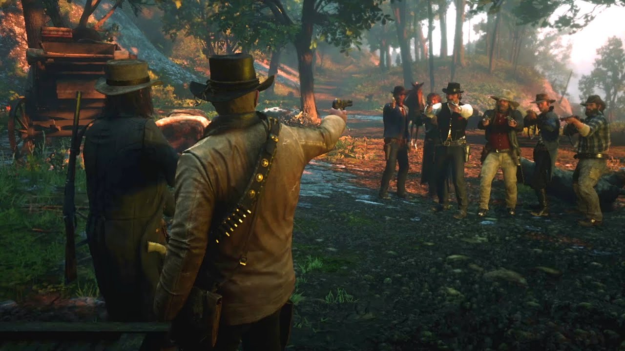 RDR2 - How to Turn a Pinkertons Ambush into HELL