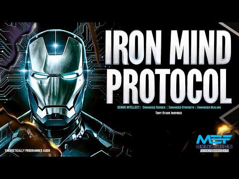 IRON MIND PROTOCOL | Superhuman Genius Intellect + Enhanced Senses + Power Up Recovery