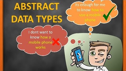 Abstract data type - with real time examples in tamil/ data structures