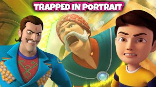 #Rudra Cartoon | Trapped in Portrait | Kids Only