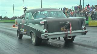 SKULL GARAGE..NC STREET OUTLAWS RACE PART 1