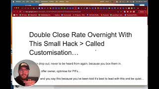 Double Your Close Rate By Customizing Your Offer