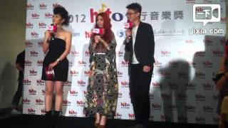2012.05.06 田馥甄後台訪問 Hito流行音樂頒獎典禮 2012