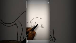 Sher Art Drawing π¨π¨#shorts #trending #viral #kids #education #comady #shortvideo #instagram