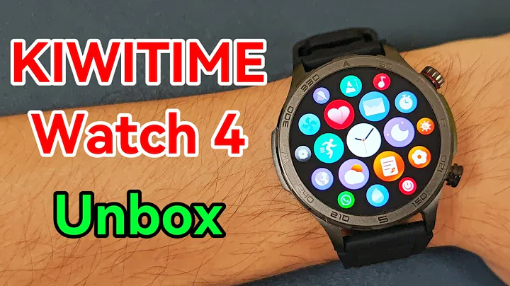KIWITIME Watch 4 Round Smartwatch  Unbox - GT4 PRO PLUS Upgraded Version