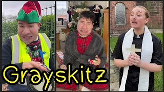 Grayskitz ✨Christmas✨ Compilation TikToks Funny Videos  Grayskitz TikTok