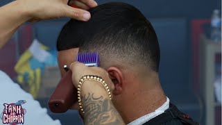 Cordless Oster Fast Feed | Haircut Tutorial | Mid Drop Fade