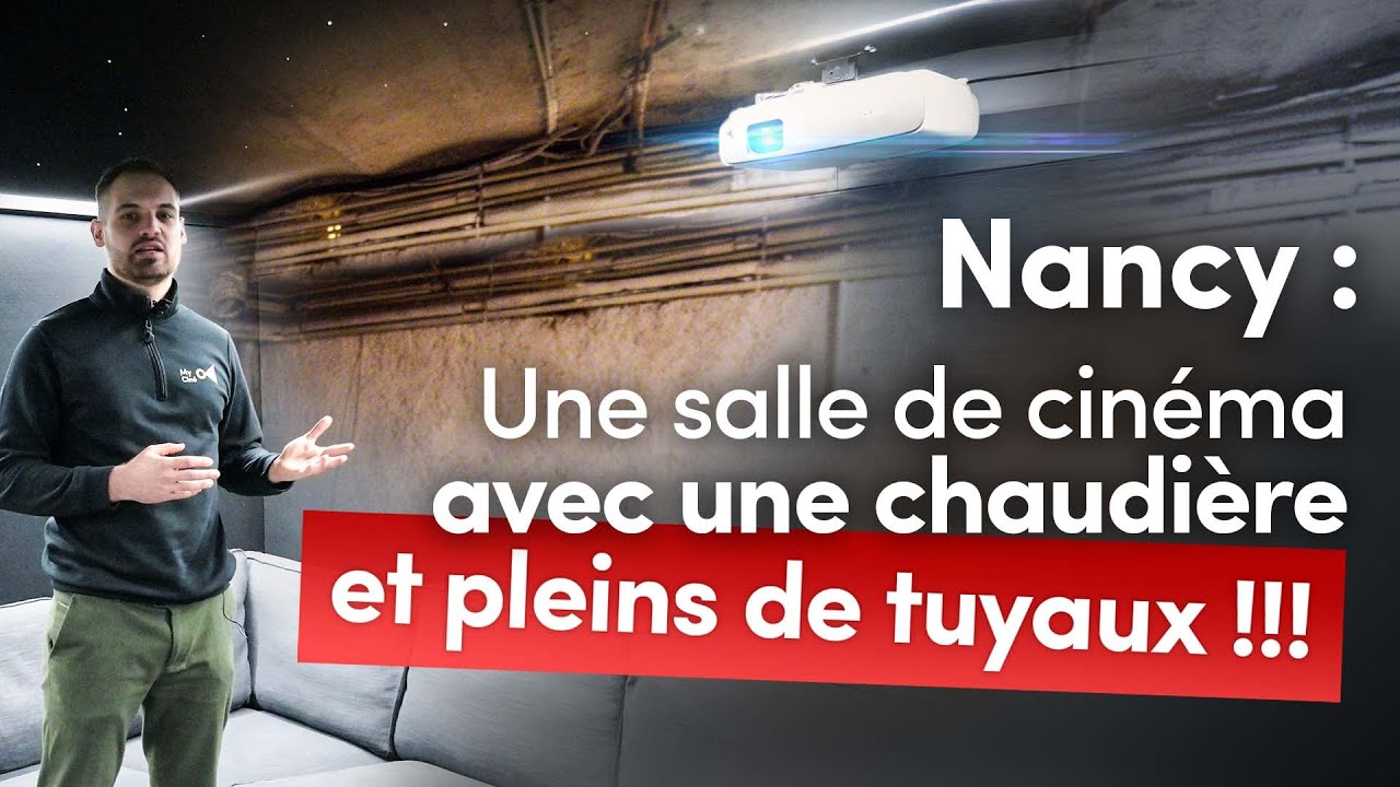 Transformer une cave en cinéma, c'est fait ! | Home Cinema Tour
