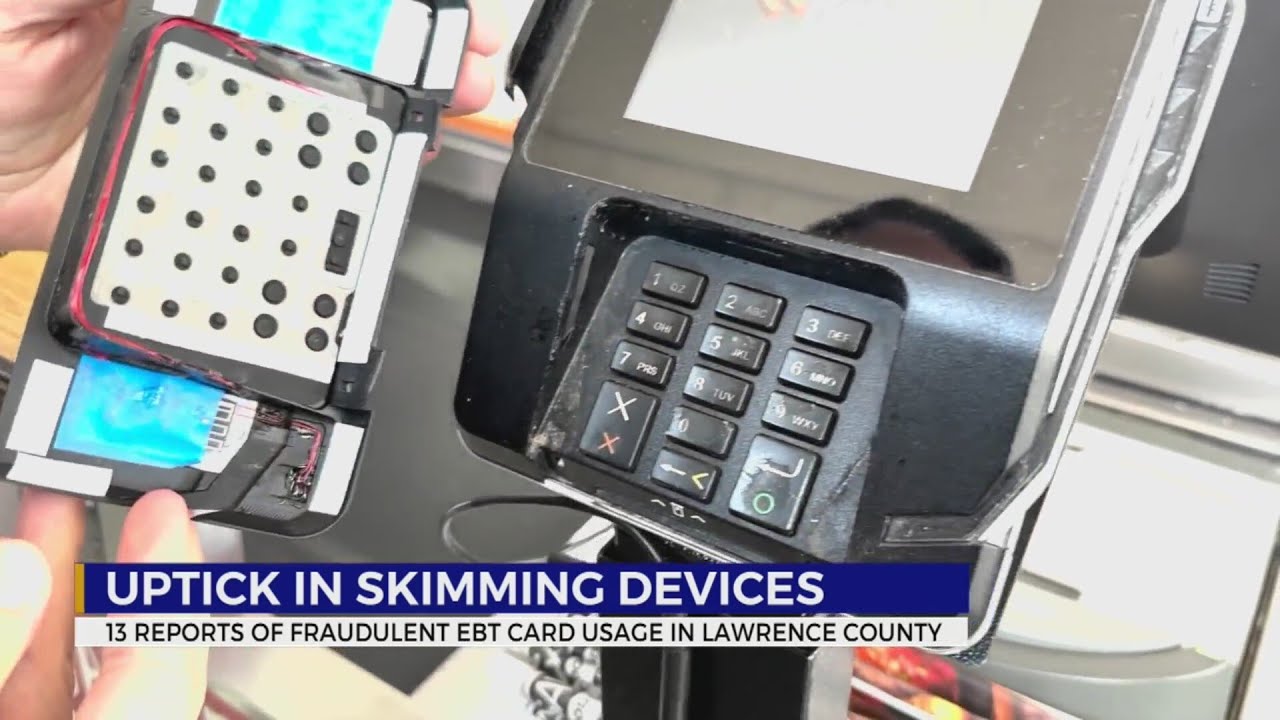 Lawrence County deputies seize credit card skimmers hidden in stores ...