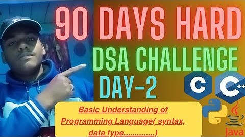 90 days hard DSA challenge day-2|DSA video playlist|#dsa #coding #programming